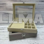 Органайзер шкатулка для украшений LD-1016 15х20х5 cм